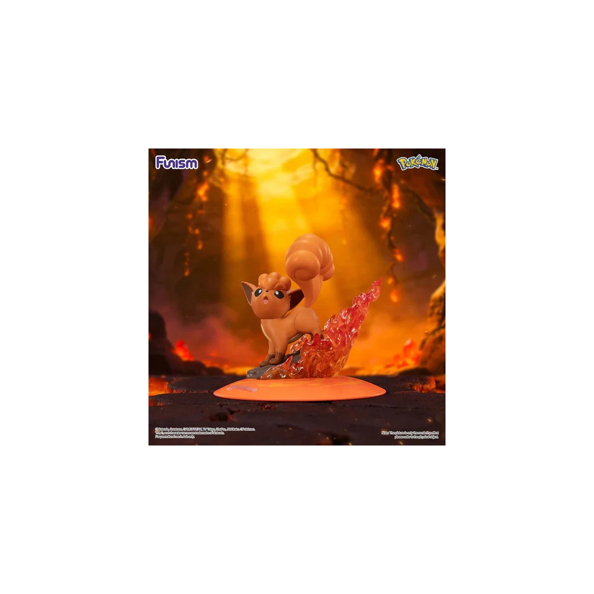 Funism - „ Pokemon Prime “-Mini-Figur – Goupix – Vulpix – RoKON