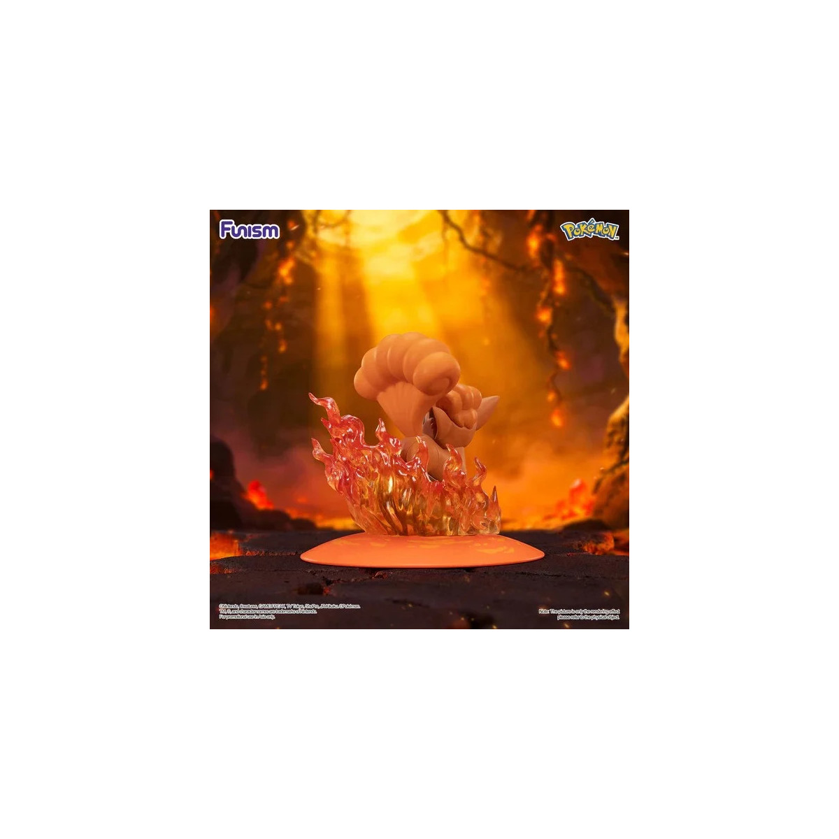 Funism - „ Pokemon Prime “-Mini-Figur – Goupix – Vulpix – RoKON
