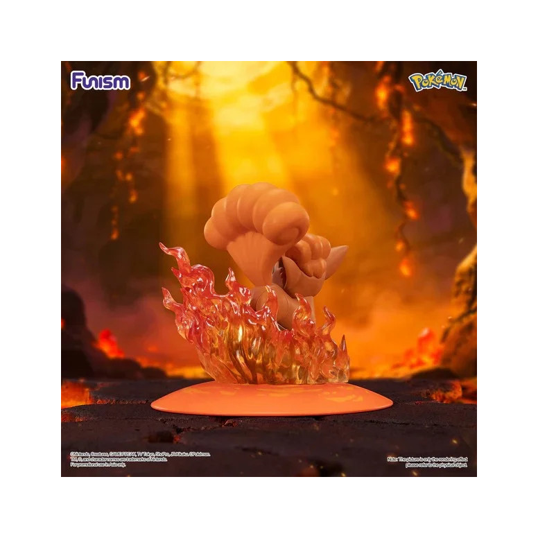 Funism - „ Pokemon Prime “-Mini-Figur – Goupix – Vulpix – RoKON