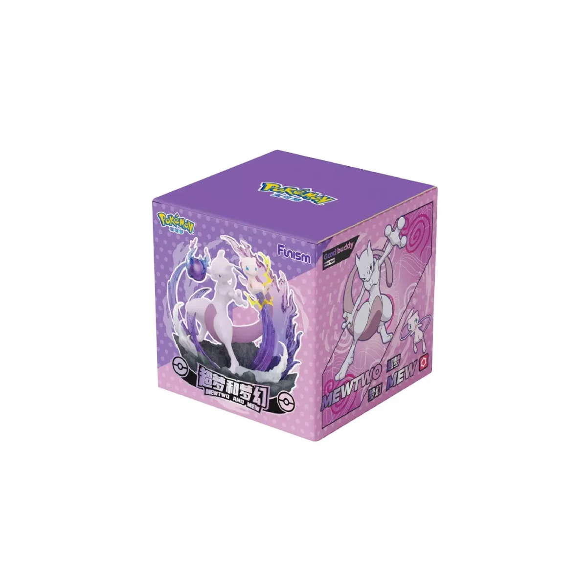 Funism - Pokemon Prime Figur – Mewtwo & Mew