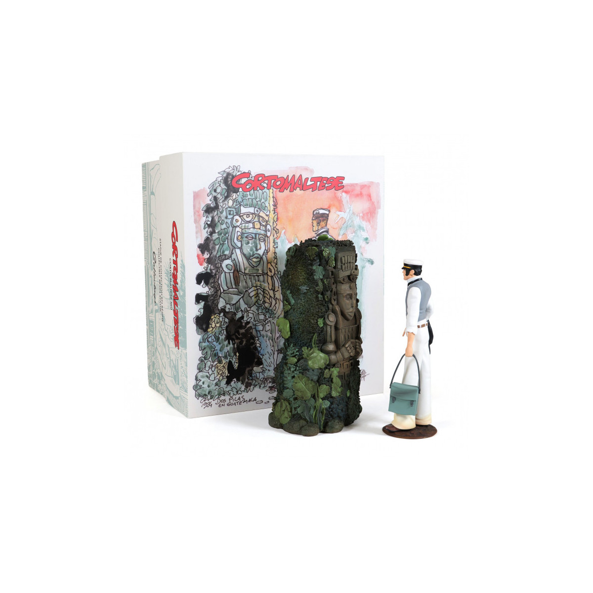 Plastoy - Corto Maltese und die Mū-Statue – Collectoys