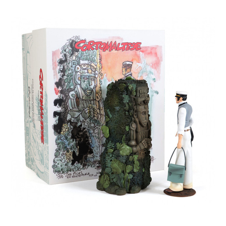 Plastoy - Corto Maltese und die Mū-Statue – Collectoys