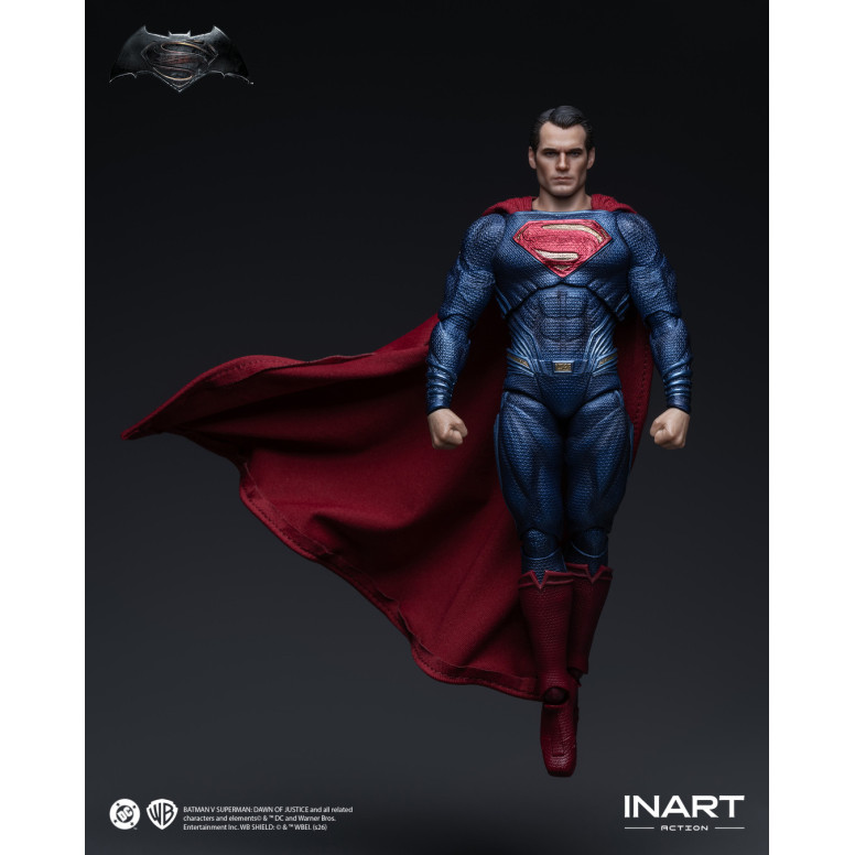 INART – Batman v Superman: Dawn of Justice – Superman Actionfigur im Maßstab 1:12