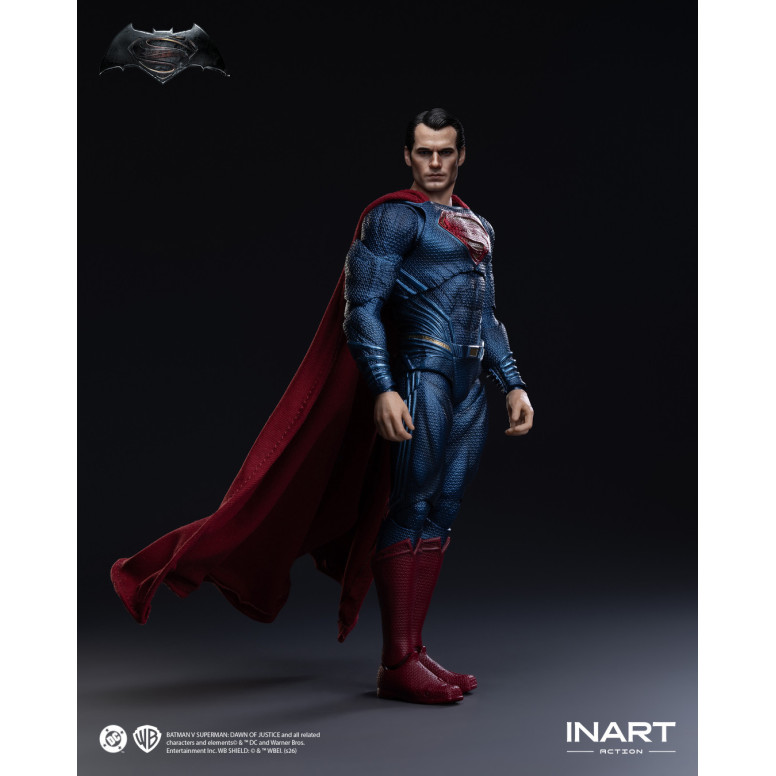 INART – Batman v Superman: Dawn of Justice – Superman Actionfigur im Maßstab 1:12
