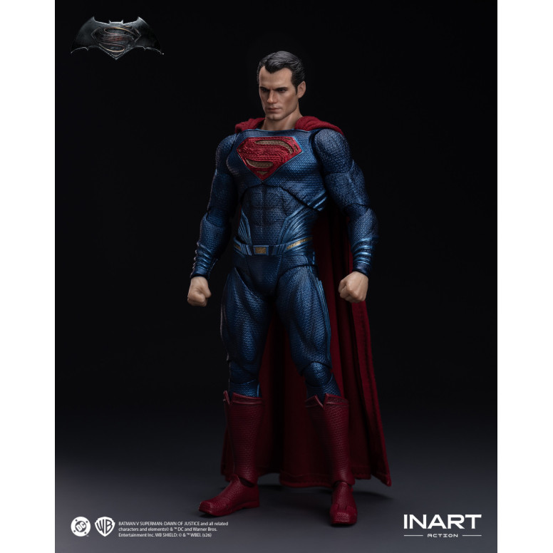 INART – Batman v Superman: Dawn of Justice – Superman Actionfigur im Maßstab 1:12