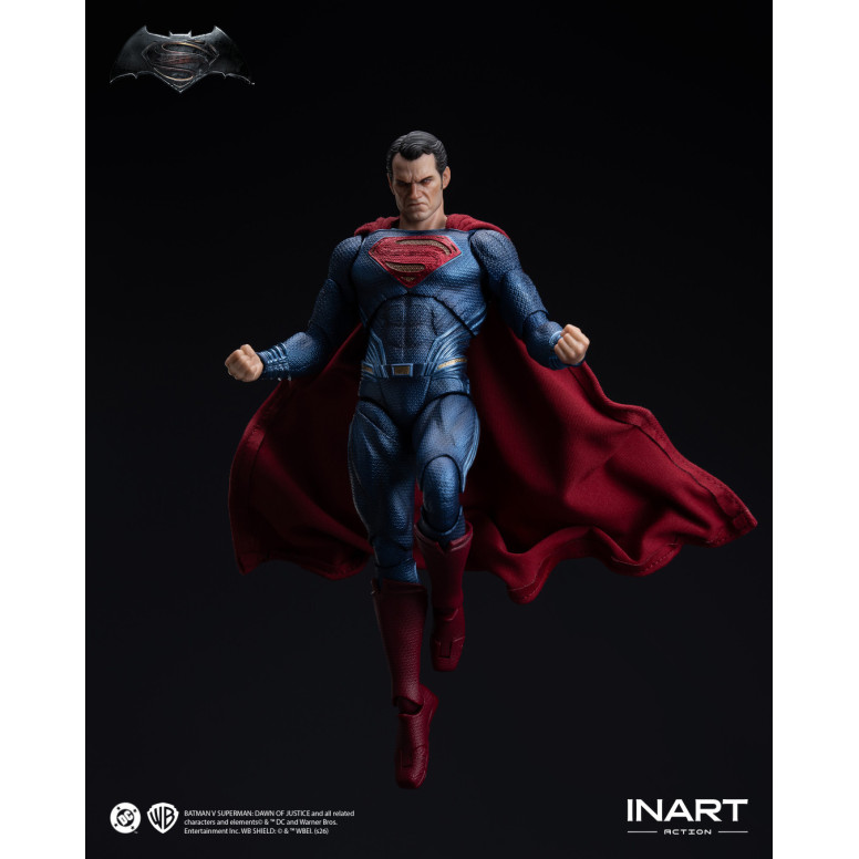 INART – Batman v Superman: Dawn of Justice – Superman Actionfigur im Maßstab 1:12