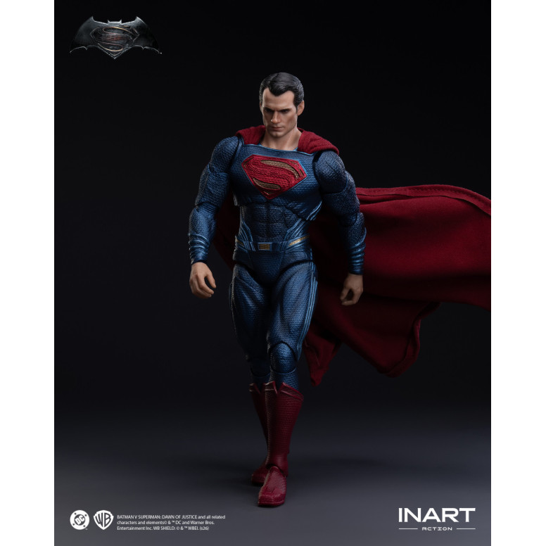INART – Batman v Superman: Dawn of Justice – Superman Actionfigur im Maßstab 1:12