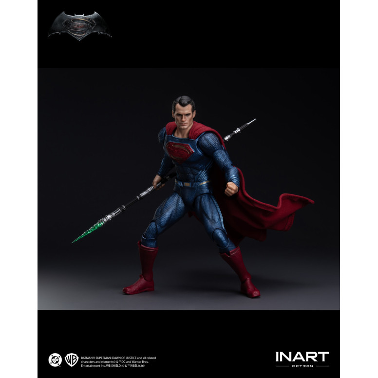 INART – Batman v Superman: Dawn of Justice – Superman Actionfigur im Maßstab 1:12