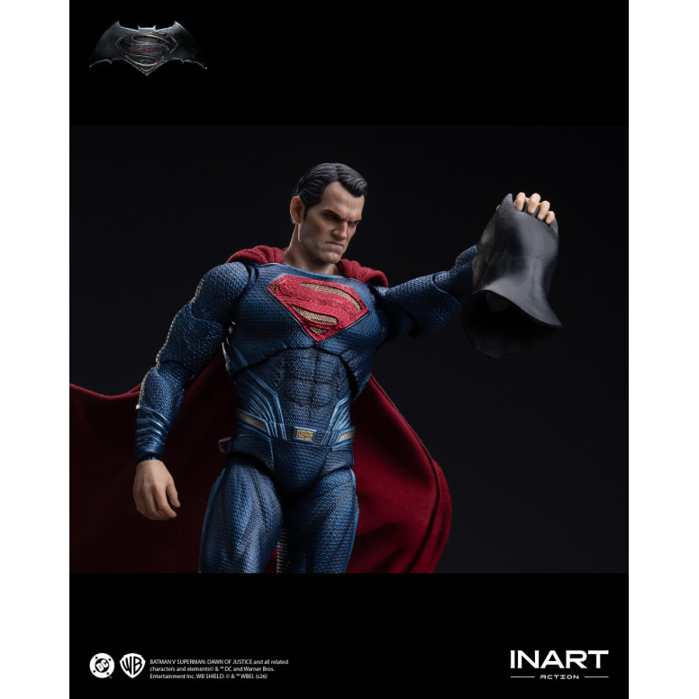 INART – Batman v Superman: Dawn of Justice – Superman Actionfigur im Maßstab 1:12