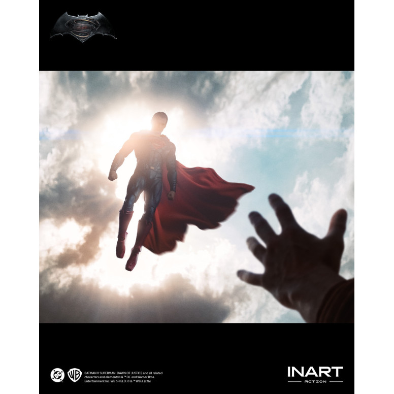 INART – Batman v Superman: Dawn of Justice – Superman Actionfigur im Maßstab 1:12
