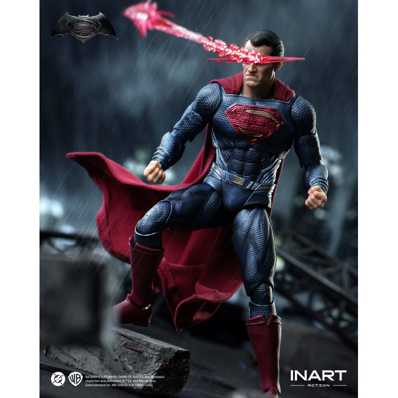 INART – Batman v Superman: Dawn of Justice – Superman Actionfigur im Maßstab 1:12