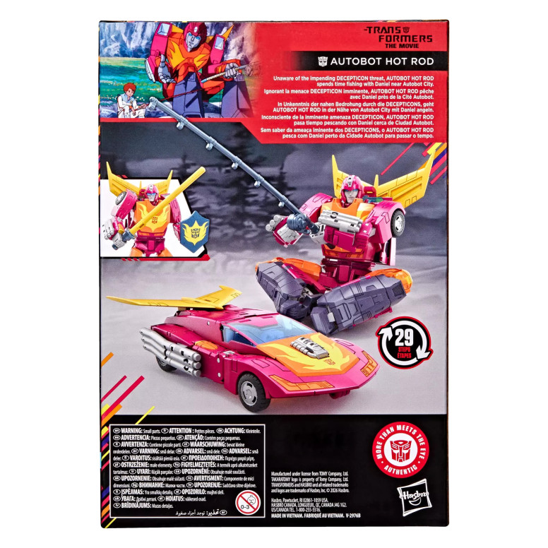 Hasbro - „ Transformers “ – Der Film – HOTROD Voyager-Klasse – Studio Series MTMTE-Kollektion