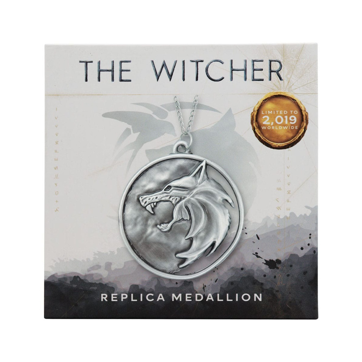 FaNaTtiK – „ The Witcher “ – 1:1-Nachbildung von Geralts Medaillon