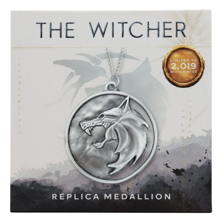 FaNaTtiK – „ The Witcher “ – 1:1-Nachbildung von Geralts Medaillon