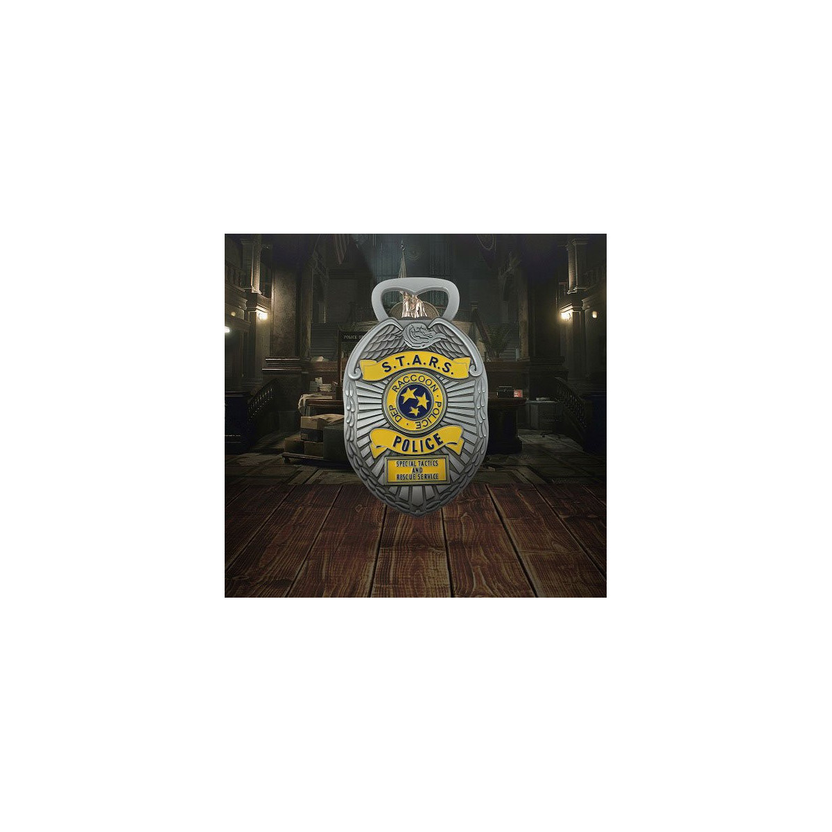 FaNaTtiK – „ Resident Evil / Biohazard “-Flaschenöffner in Form eines Polizeiausweises