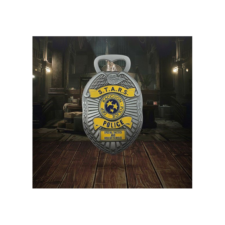 FaNaTtiK – „ Resident Evil / Biohazard “-Flaschenöffner in Form eines Polizeiausweises