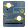 FaNaTtiK – „ Fallout “ 3 Nachbildungen der Vault-101-Sicherheitskarte, Limited Edition