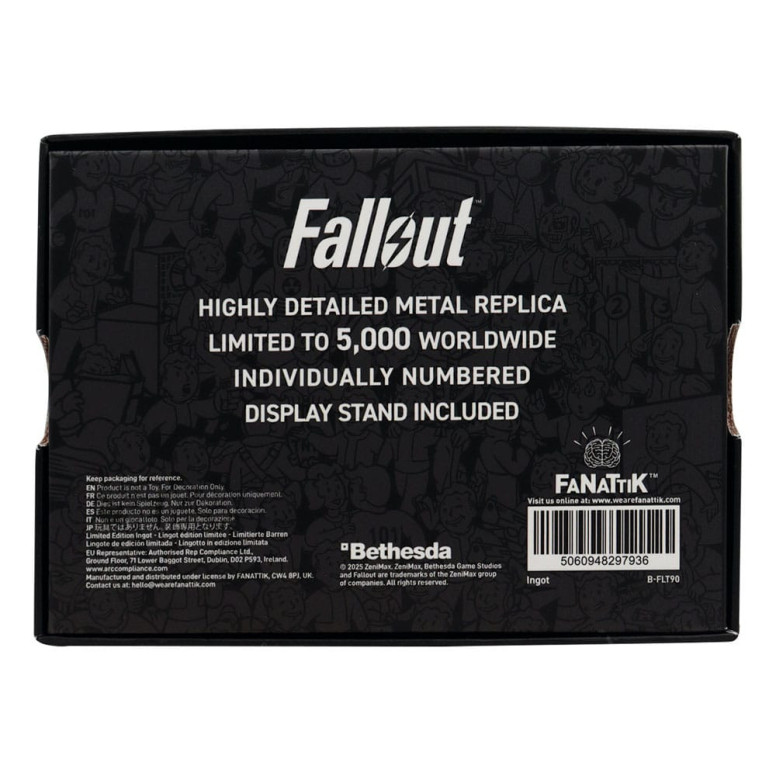 FaNaTtiK – „ Fallout “ 3 Nachbildungen der Vault-101-Sicherheitskarte, Limited Edition