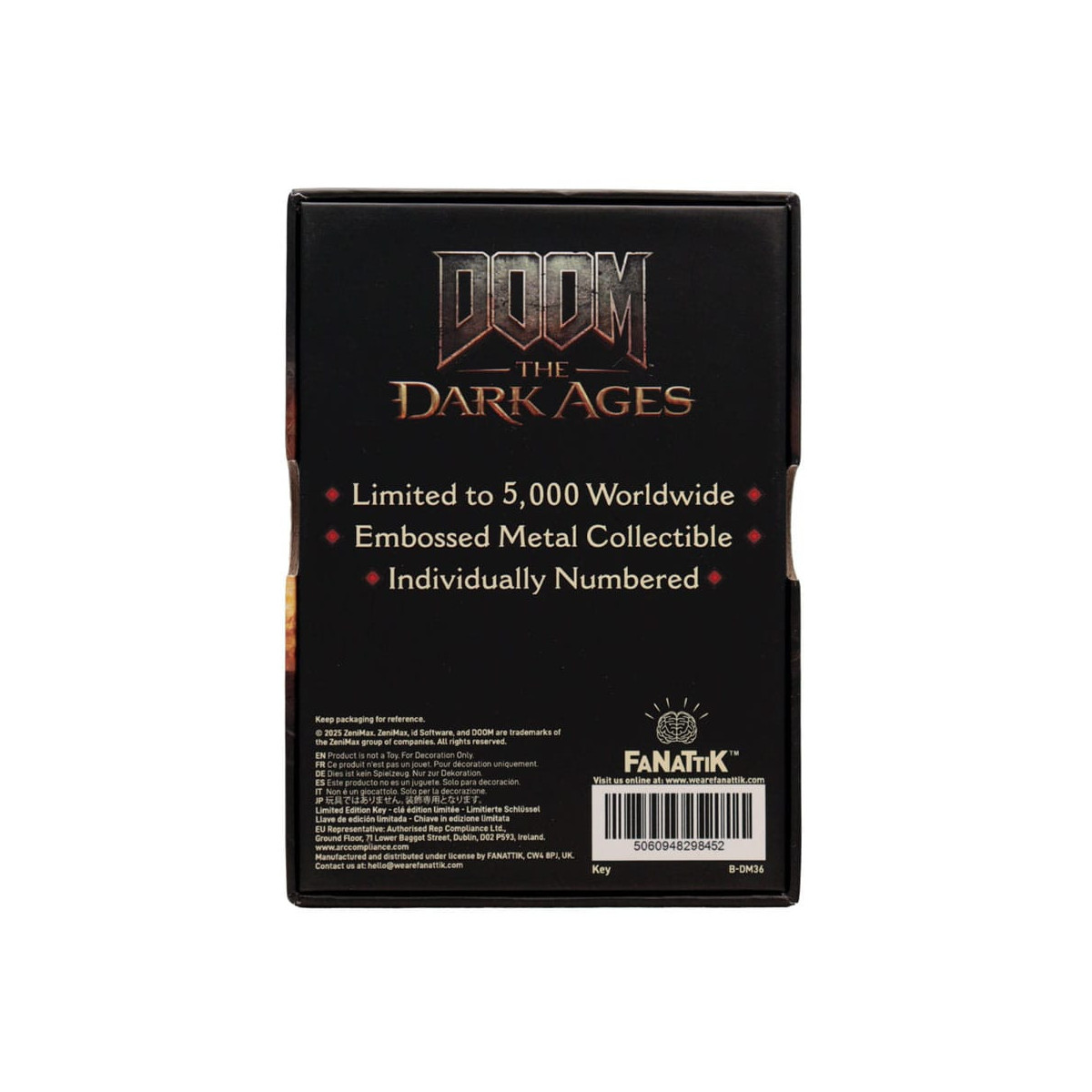 FaNaTtiK – „ Doom: The Dark Ages“ – Secret Key Limited Edition-Replik