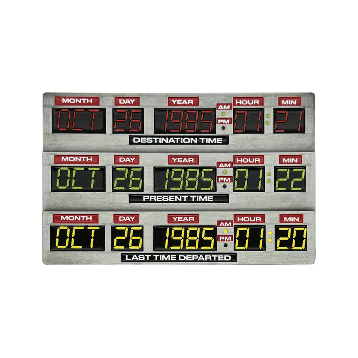 FaNaTtiK – Back To The Future Lingot 40th Anniversary Time Circuits Limited Edition