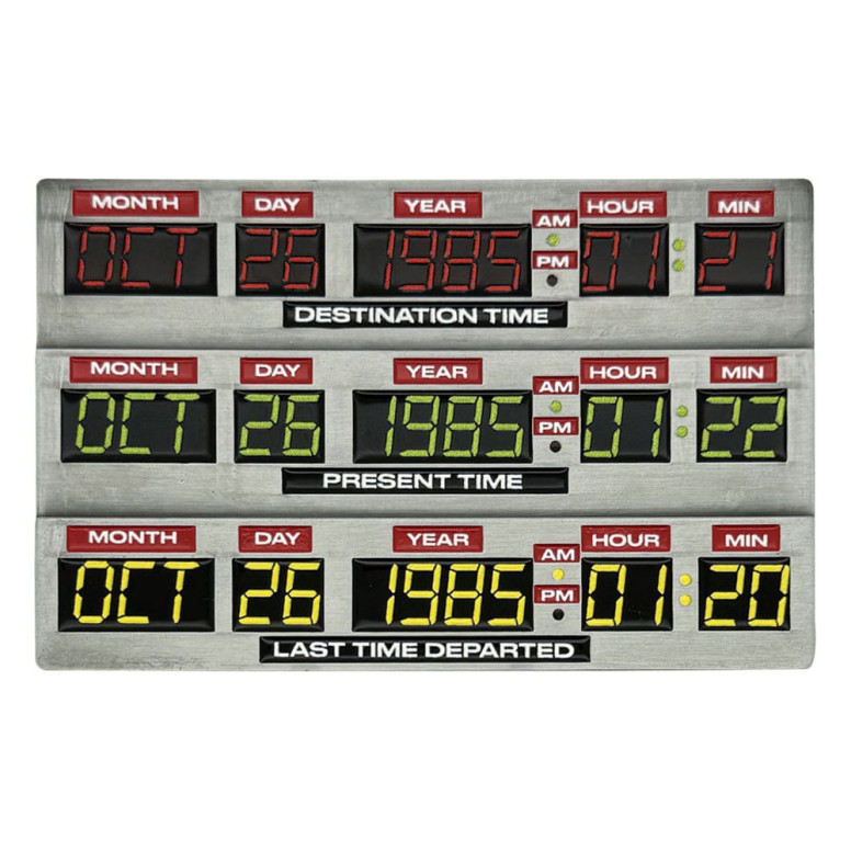 FaNaTtiK – Back To The Future Lingot 40th Anniversary Time Circuits Limited Edition
