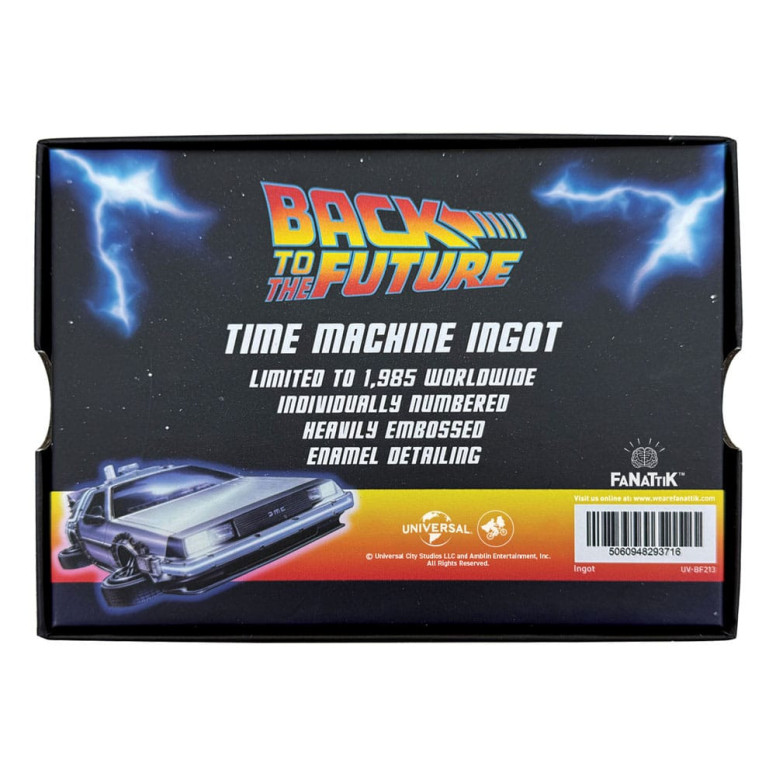 FaNaTtiK – Back To The Future Lingot 40th Anniversary Time Circuits Limited Edition