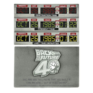 FaNaTtiK – Back To The Future Lingot 40th Anniversary Time Circuits Limited Edition