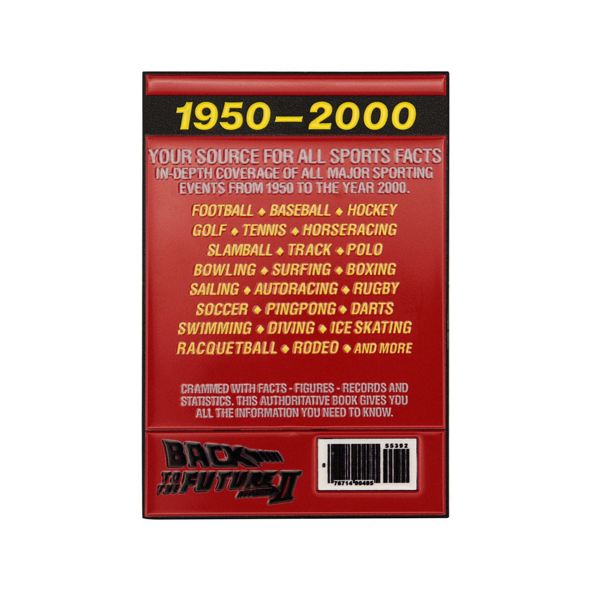 FaNaTtiK – Back To The Future Lingot Sport Almanac Limited Edition