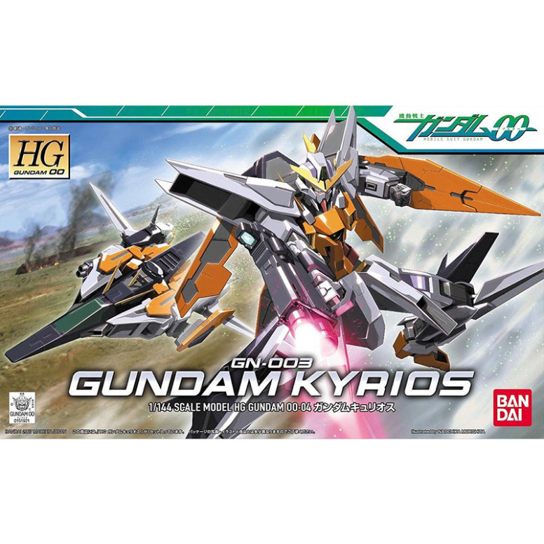 Bandai - Gunpla - 1/144 HG - GN-003 „ Gundam “ KYRIOS - Mobile Suit „ Gundam “ 00