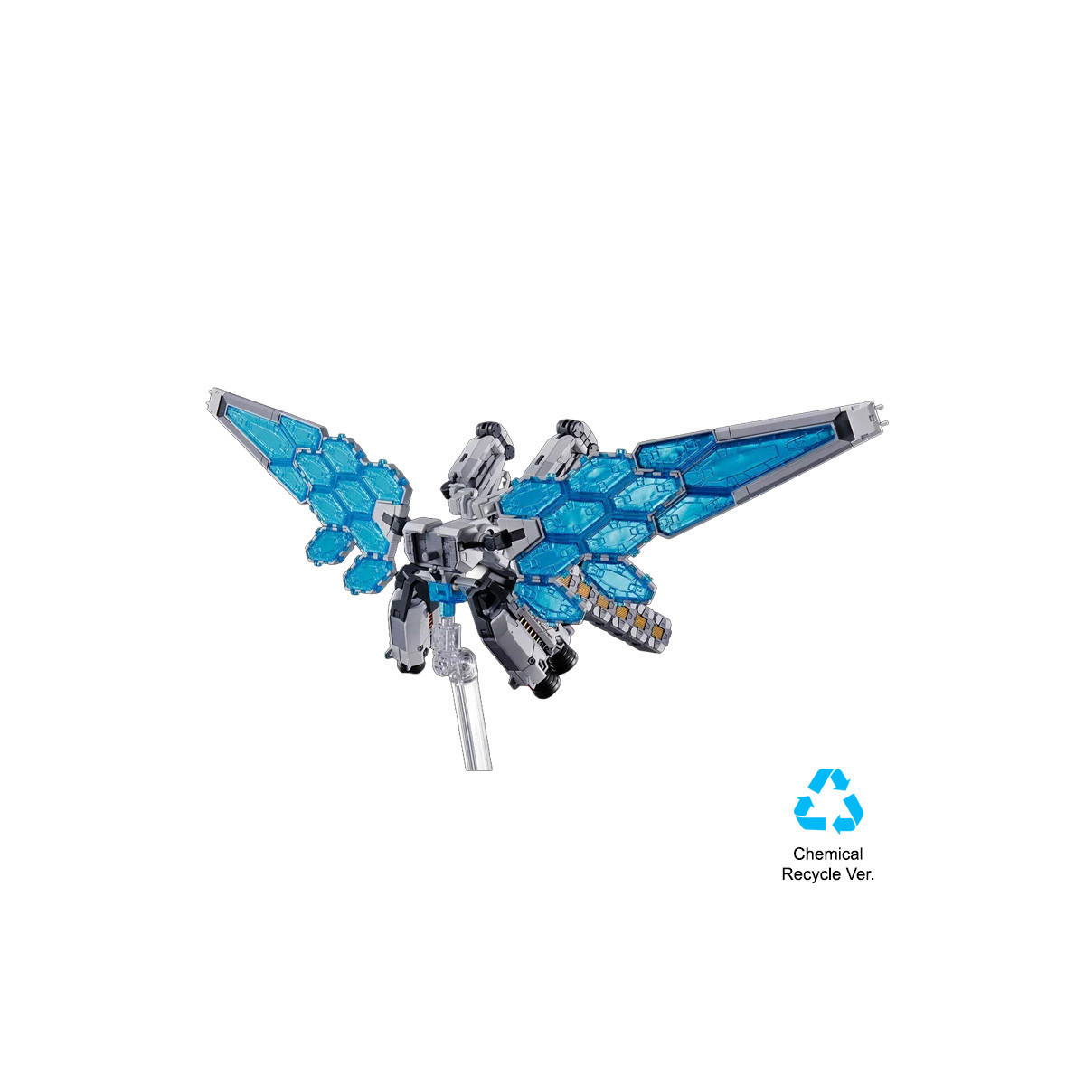 Bandai - Gunpla - 1/144 HG - RX-78F00E „ Gundam “ Ex-001 „ G.L.R.S.S. “ Feather Unit Chemical Recycle Ver. - Mobile Suit Gundam