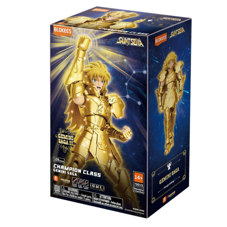Blokees Saint Seiya – Champion-Klasse Gemini-Saga – Saga der Zwillinge
