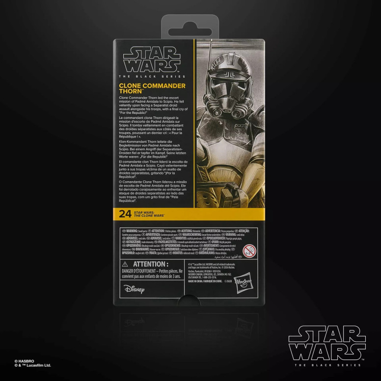 Star Wars The Black Series – Klonkommandant Thorn – The Clone Wars