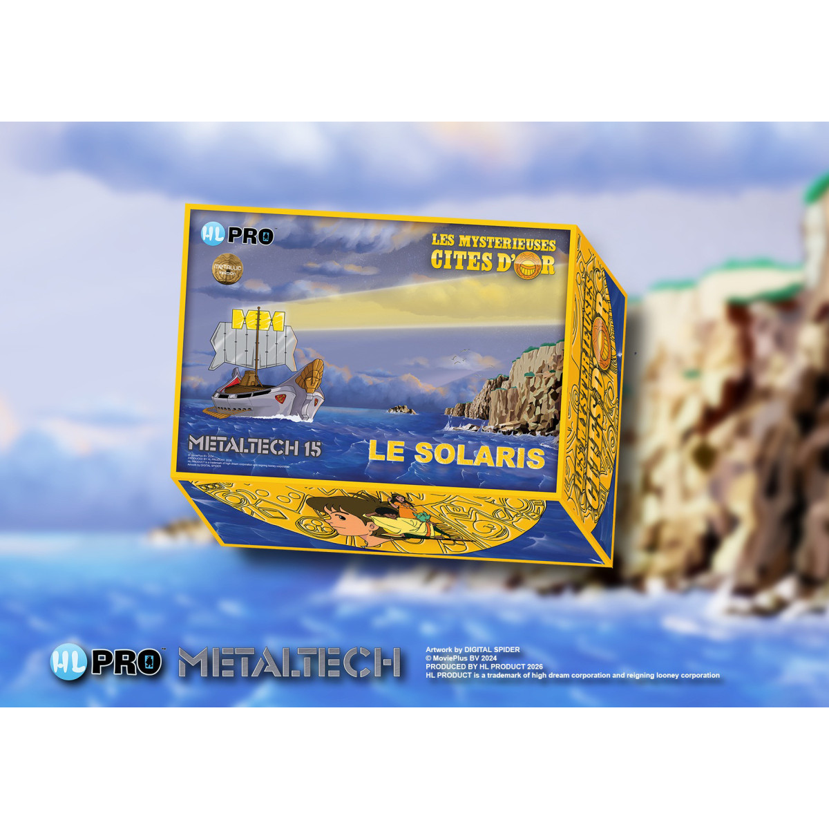 HLPRO Metaltech 15 SOLARIS Metallic-Neulackierung – Die geheimnisvollen Städte aus Gold