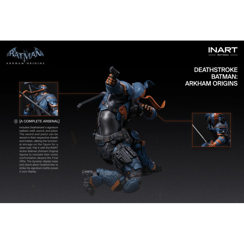 INART – Deathstroke – Batman: Arkham Origins – Figur im Maßstab 1:12