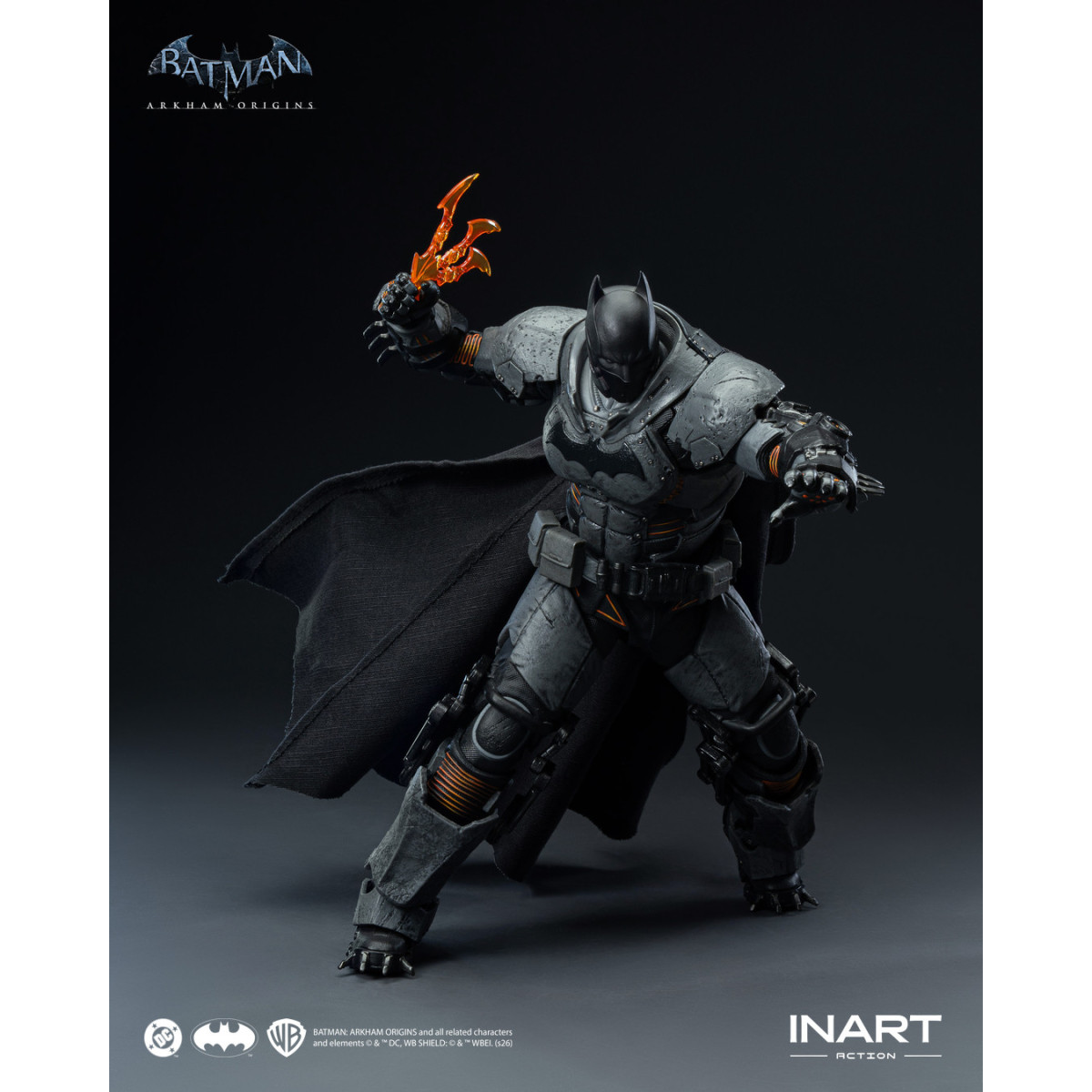 INART – Batman (XE-Anzug) – Batman: Arkham Origins – Figur im Maßstab 1:12