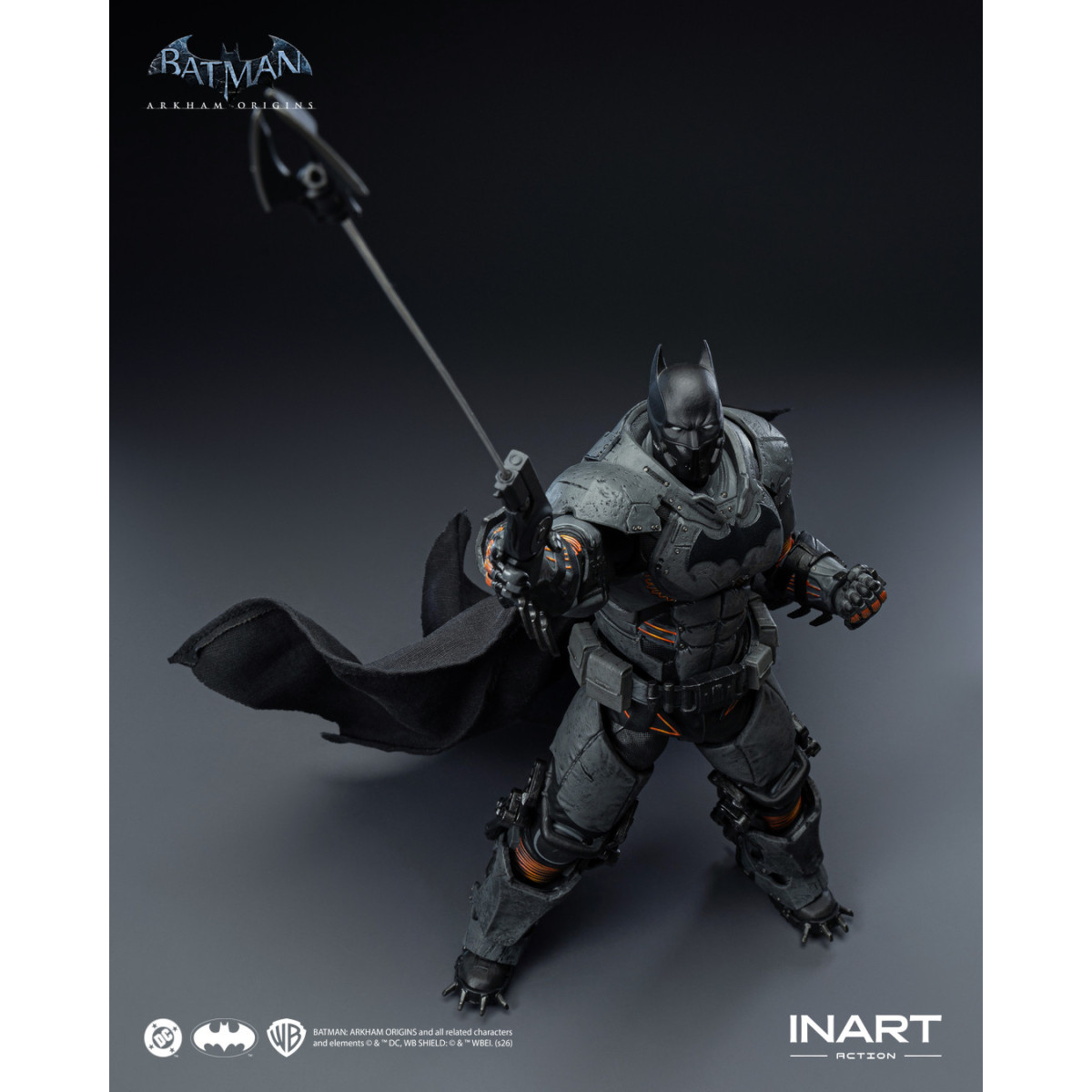 INART – Batman (XE-Anzug) – Batman: Arkham Origins – Figur im Maßstab 1:12
