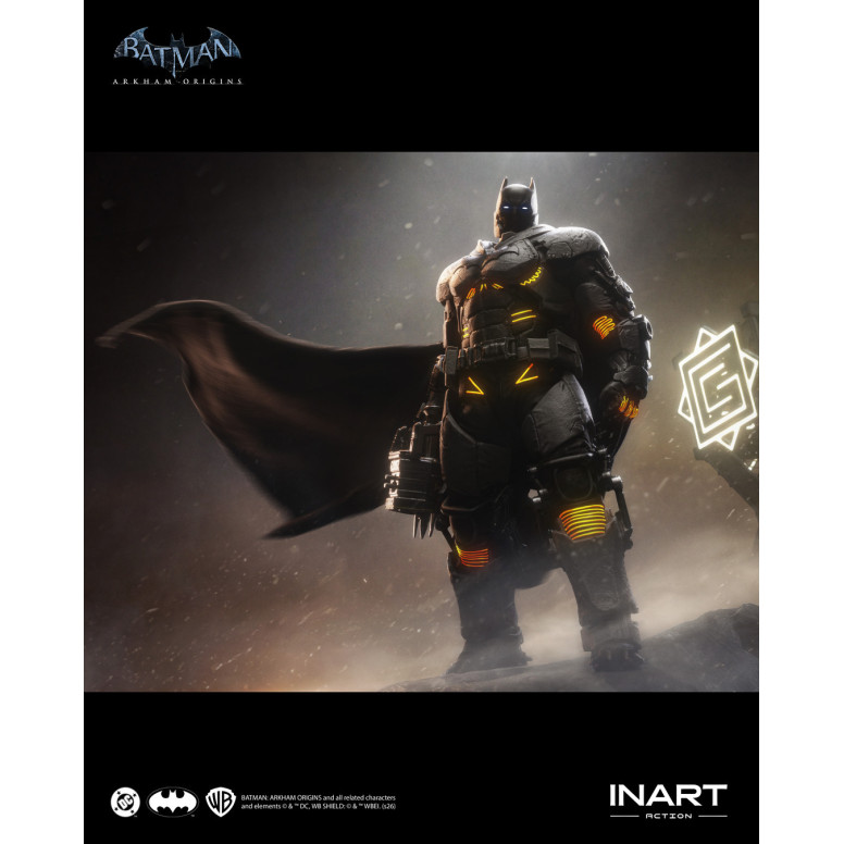 INART – Batman (XE-Anzug) – Batman: Arkham Origins – Figur im Maßstab 1:12