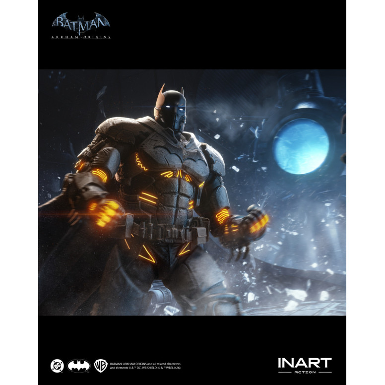 INART – Batman (XE-Anzug) – Batman: Arkham Origins – Figur im Maßstab 1:12