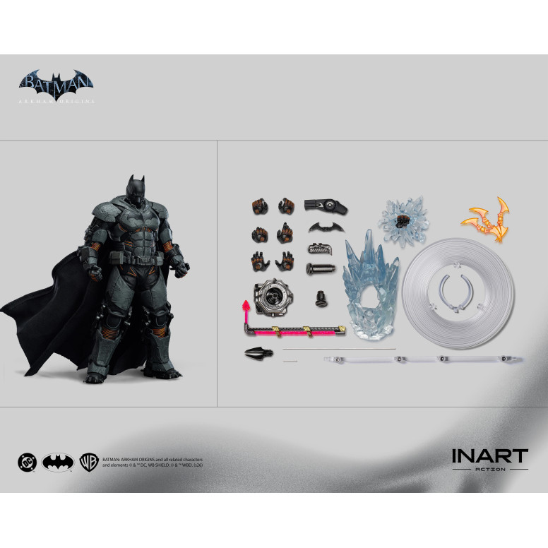INART – Batman (XE-Anzug) – Batman: Arkham Origins – Figur im Maßstab 1:12