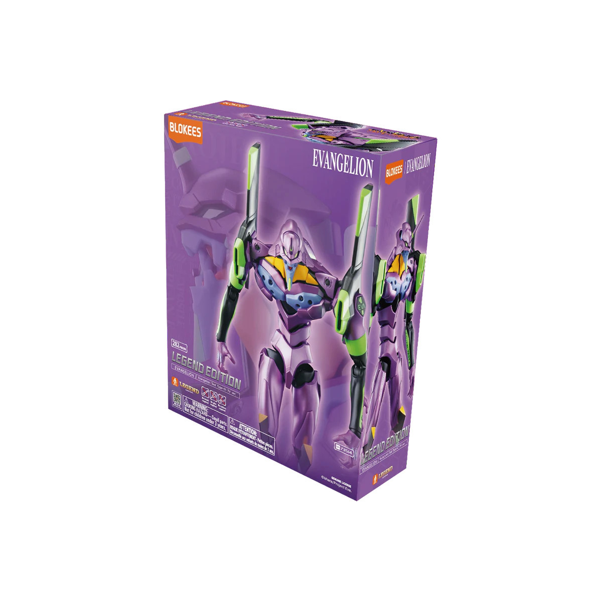 Blokees Evangelion – Legend Edition Neon Genesis Evangelion -Test-Typ-01 TV-Version – Eva-Einheit 01