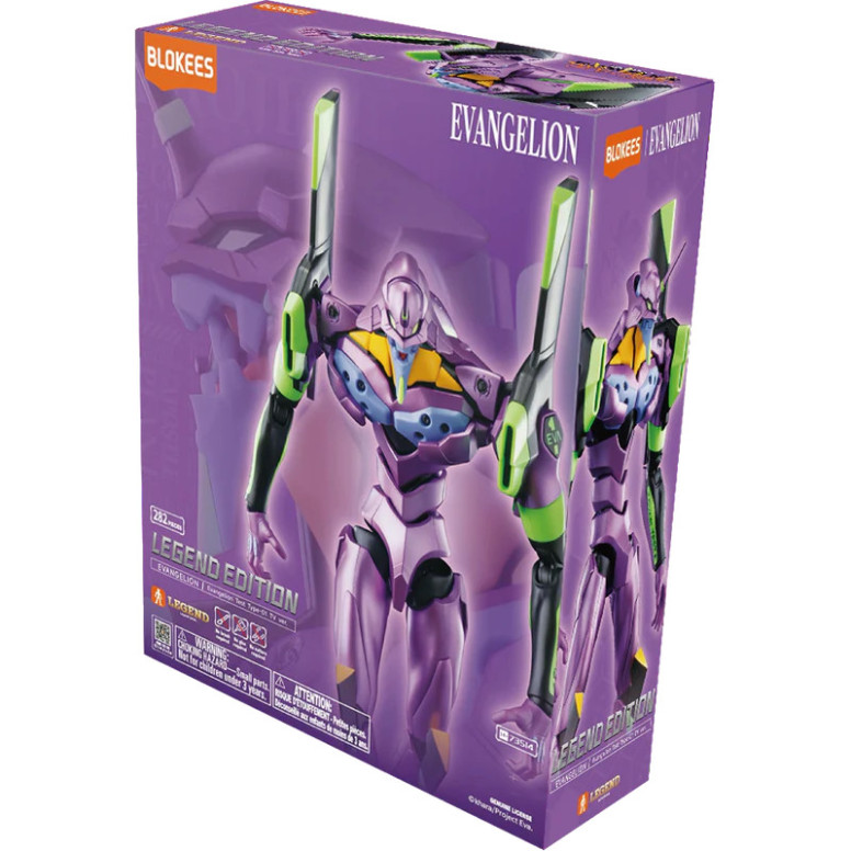 Blokees Evangelion – Legend Edition Neon Genesis Evangelion -Test-Typ-01 TV-Version – Eva-Einheit 01