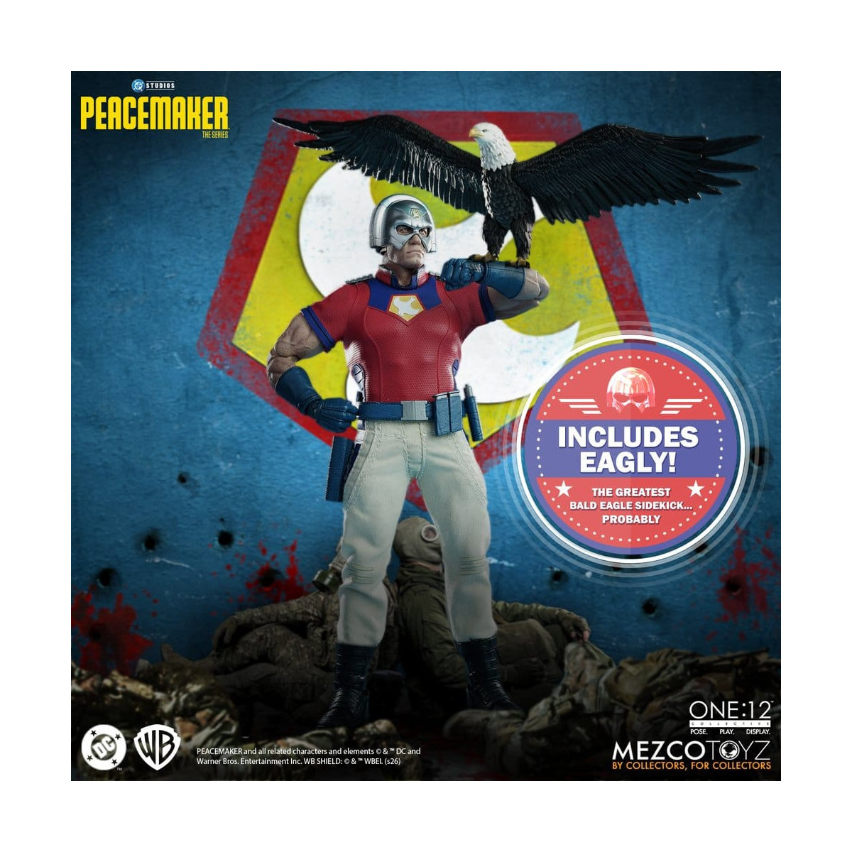 Mezco One 12 - PEACEMAKER - DC Comics