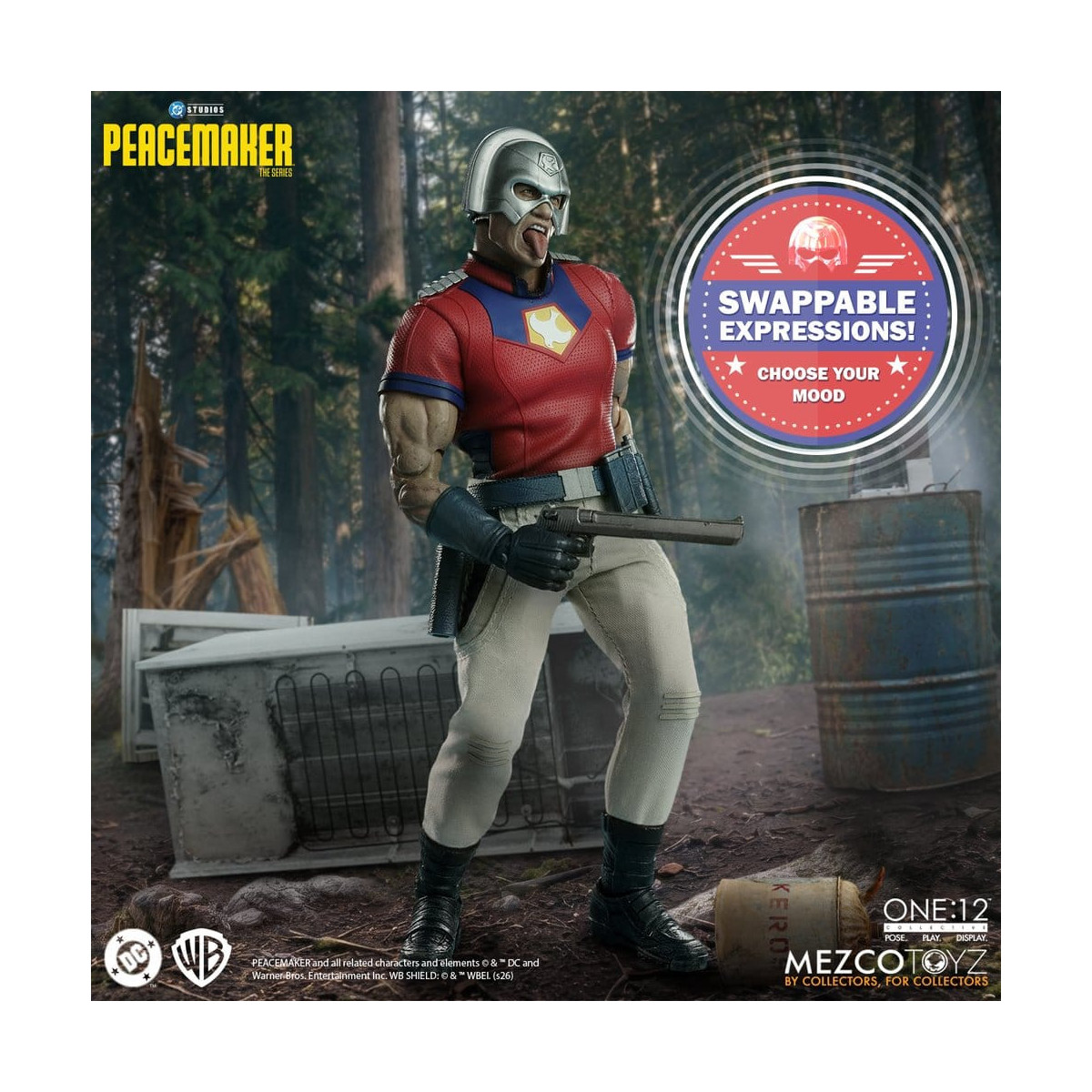 Mezco One 12 - PEACEMAKER - DC Comics