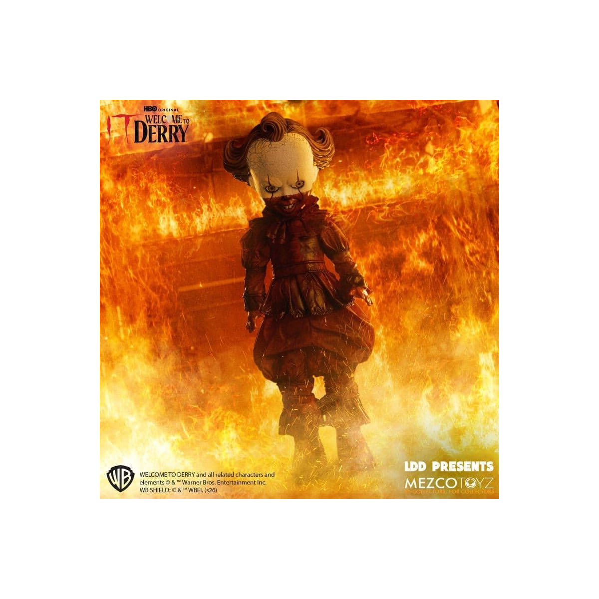 Mezco Living Dead Doll – Es: Willkommen in Derry – Pennywise