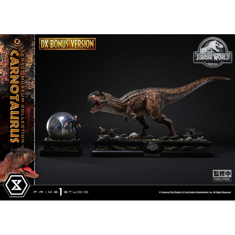 Prime 1 Studio - Jurassic World – Carnotaurus Legacy Museum Collection Deluxe Bonus-Version 1:15