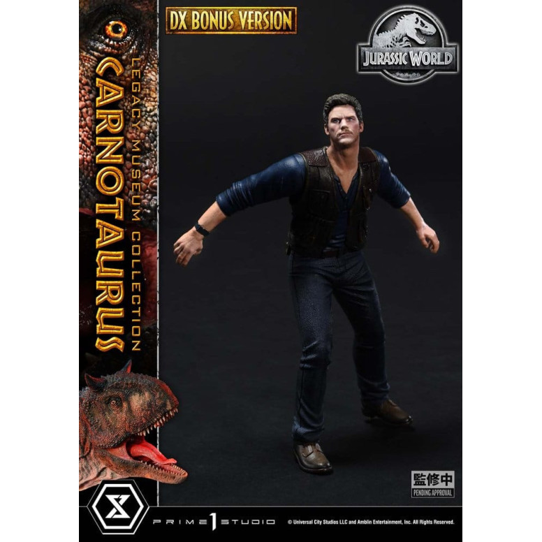 Prime 1 Studio - Jurassic World – Carnotaurus Legacy Museum Collection Deluxe Bonus-Version 1:15