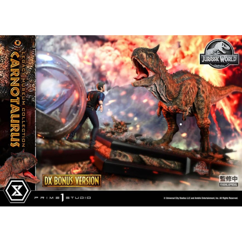 Prime 1 Studio - Jurassic World – Carnotaurus Legacy Museum Collection Deluxe Bonus-Version 1:15