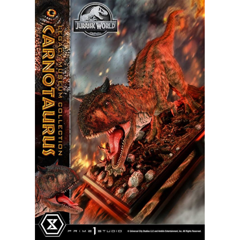 Prime 1 Studio - Jurassic World – Carnotaurus Legacy Museum Collection Deluxe Bonus-Version 1:15