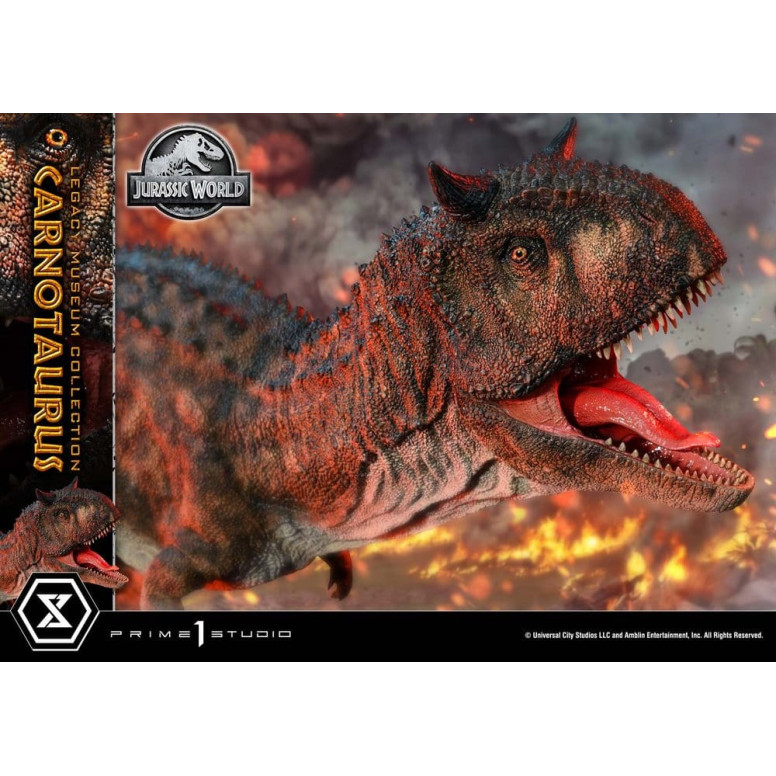 Prime 1 Studio - Jurassic World – Carnotaurus Legacy Museum Collection Deluxe Bonus-Version 1:15