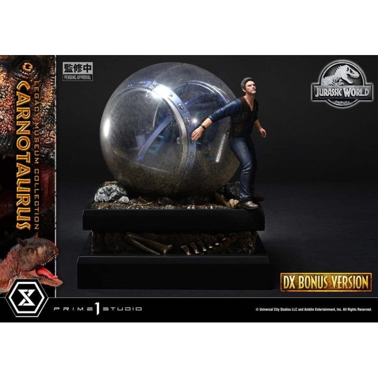 Prime 1 Studio - Jurassic World – Carnotaurus Legacy Museum Collection Deluxe Bonus-Version 1:15